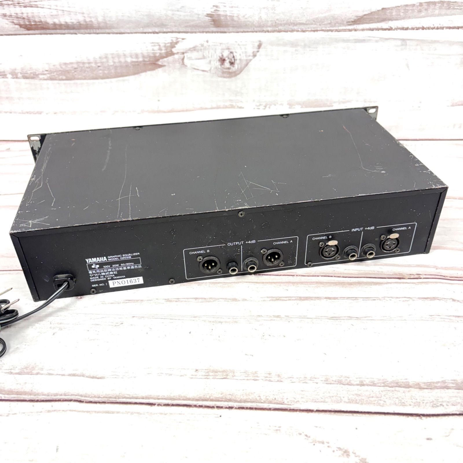 YAMAHA Q2031B ヤマハ 31バンド グラフィックイコライザー - メルカリ