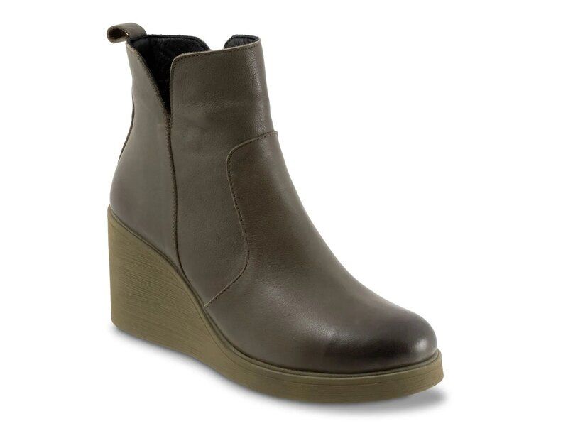 ブエノ レディース シューズ ブーツ・レインブーツ Bueno Laura Wedge Bootie Olive Green グリーン