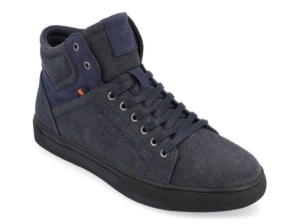 バンス メンズ シューズ スニーカー Vance Co Justin Sneaker Navy ネイビー