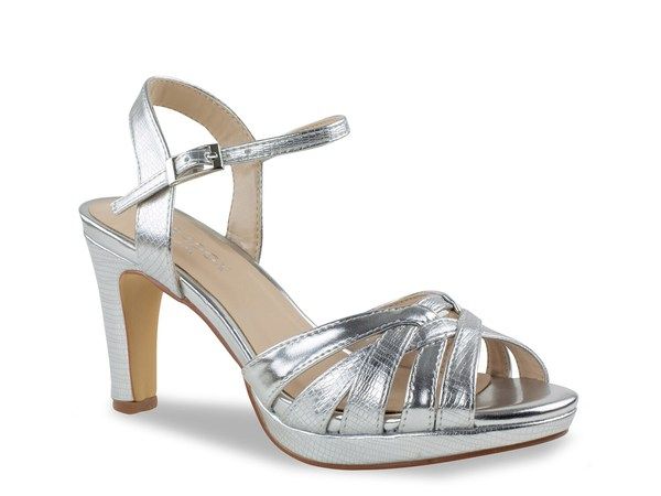 パラドックスロンドン レディース シューズ サンダル プラットフォーム Paradox London Elanor Platform Sandal Silver Metallic シルバー