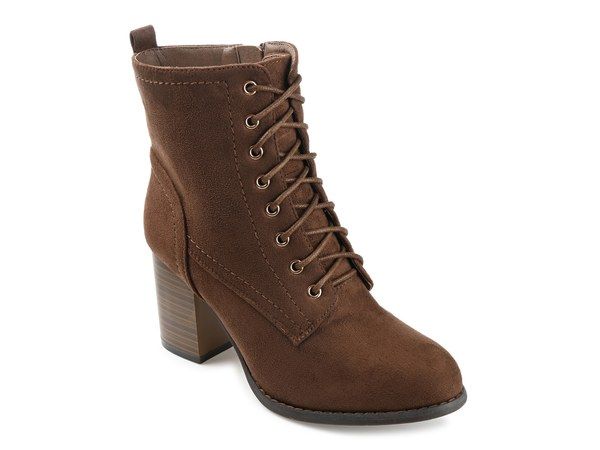 ジュルネ コレクション レディース シューズ ブーツ・レインブーツ Journee Collection Baylor Bootie Dark Brown ブラウン