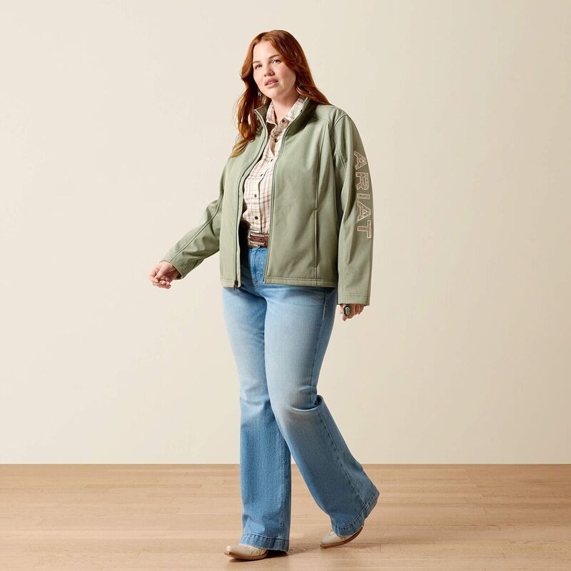 アリアト レディース アウター ジャケット・ブルゾン ロゴ Ariat Logo Softshell Jacket Womensea Spray Heather ヘザー 26,128円