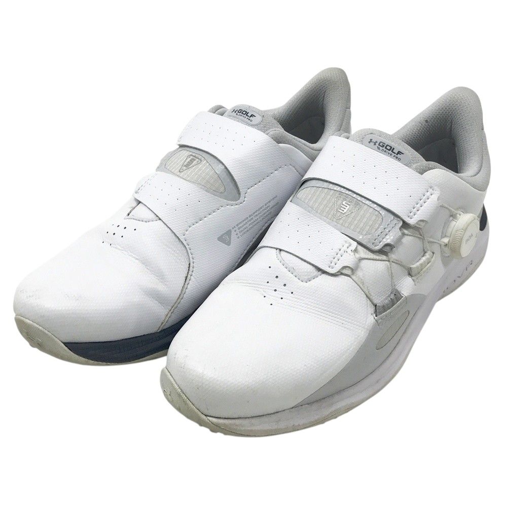Under Armour ゴルフシューズ BOAシステム ホワイト⁄ブラック Under