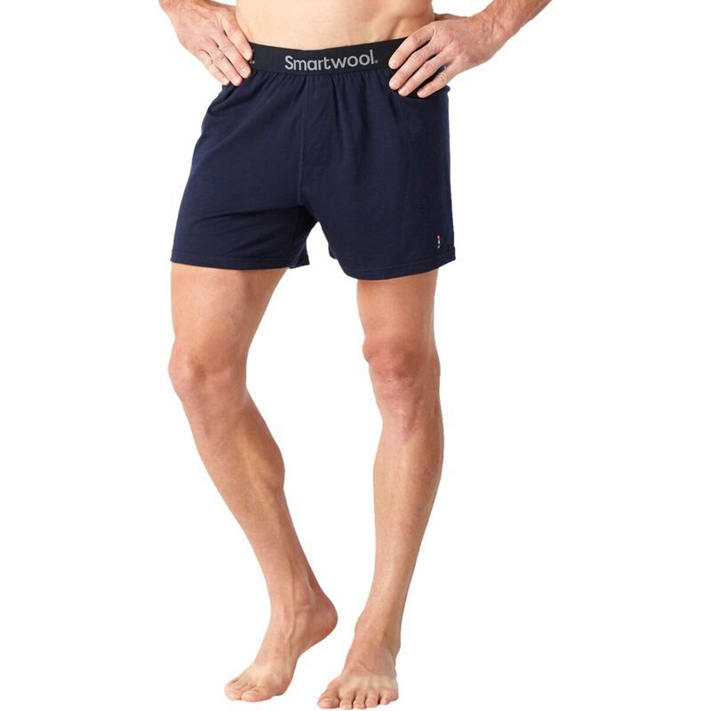 スマートウール メンズ アンダーウェア ボクサーパンツ Smartwool Merino Boxer Mens Deep Navy ネイビー