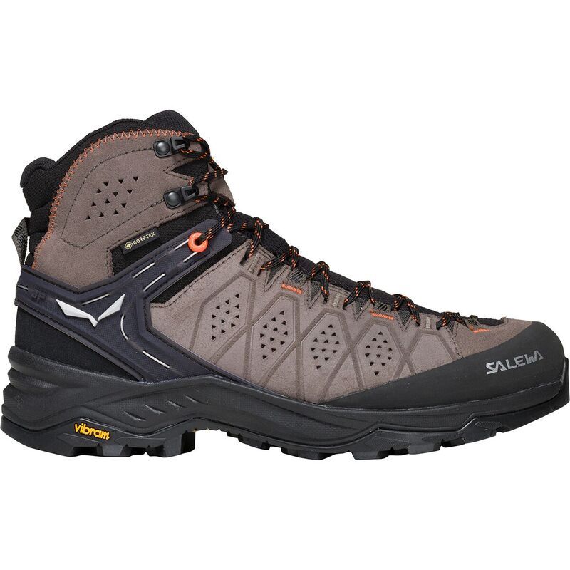 サレワ メンズ シューズ ブーツ・レインブーツ Salewa Alp Trainer 2 Mid GTX Hiking Boot Mens WallnutFluo Orange オレンジ