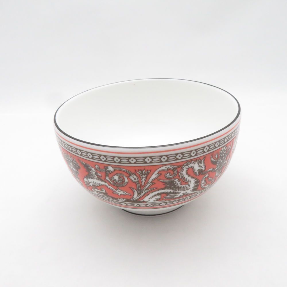 未使用 WEDGWOOD ウェッジウッド フロレンティーン サーモン ボウル 11cm 深皿 鉢 英国 SU14340H2