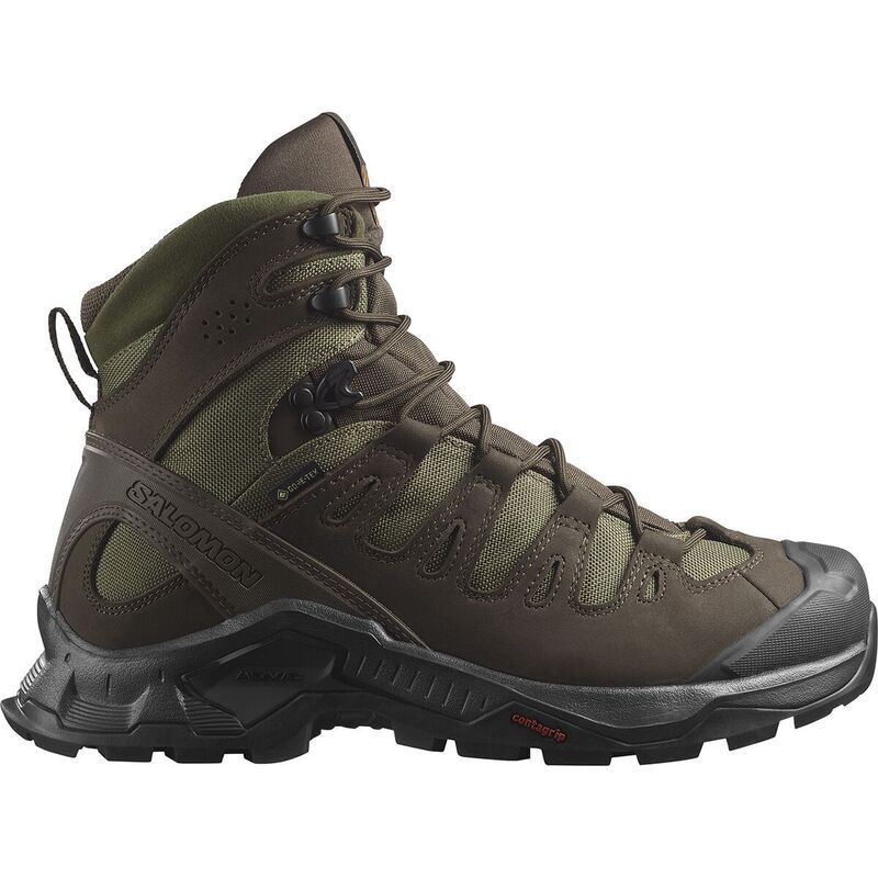 サロモン メンズ シューズ スニーカー Salomon Quest Tracker GORETEX Shoe Earth BrownRanger GreenBlack ブラック