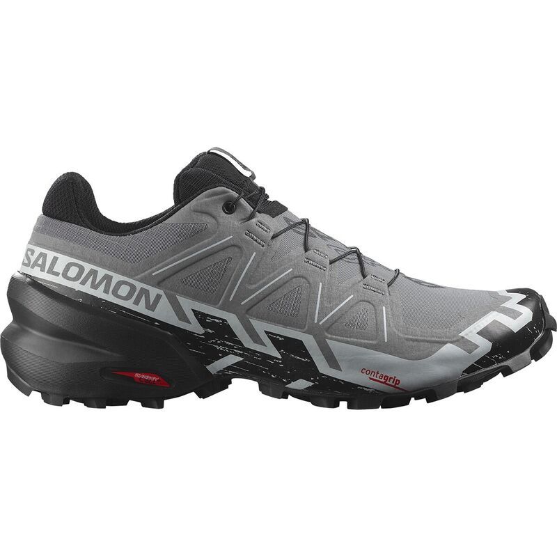 サロモン メンズ シューズ スニーカー Salomon Speedcross 6 Wide Trail Running Shoe Mens Quiet ShadeBlackPearl Blue パール