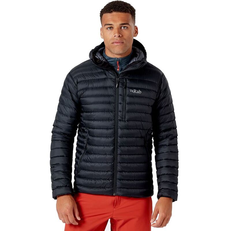 ラブ メンズ アウター ジャケット・ブルゾン ダウン ジャケット Rab Microlight Alpine Down Jacket Mens Black ブラック