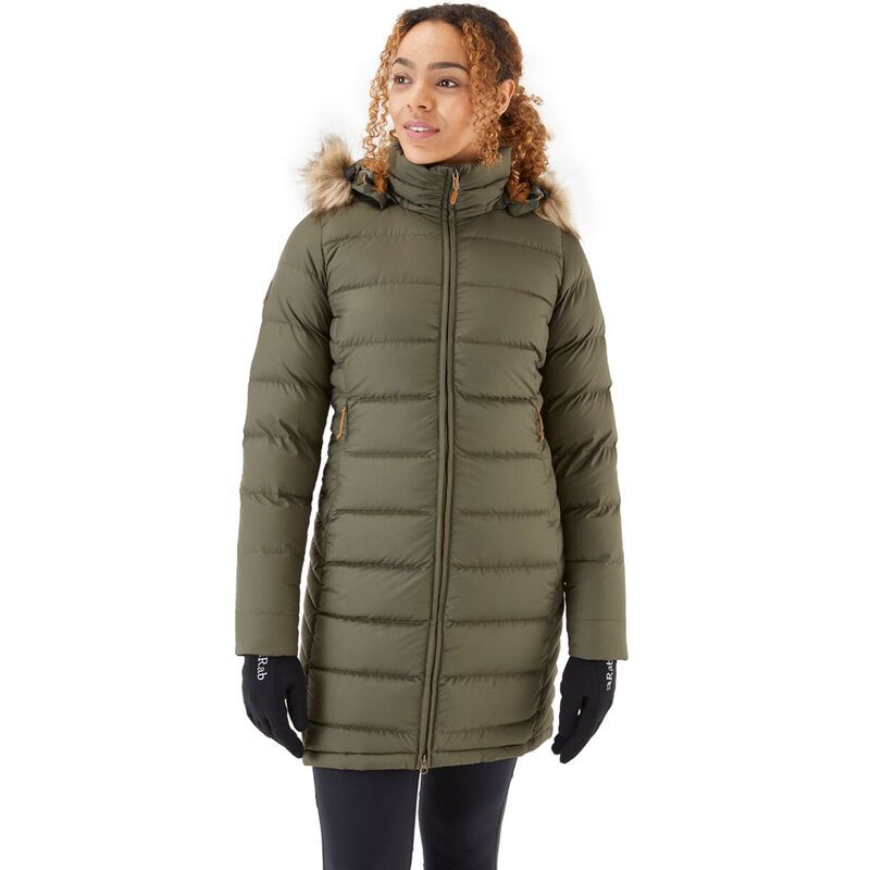 ラブ レディース アウター ジャケット・ブルゾン パーカー Rab Deep Cover Parka Womens Army アーミー