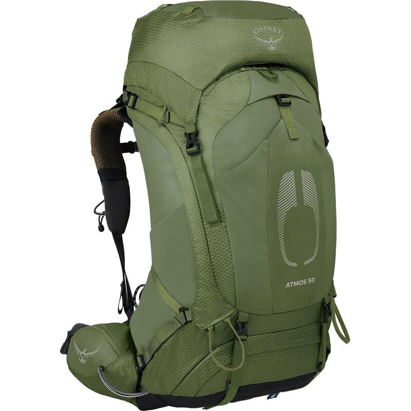 オスプレーパック メンズ バッグ バックパック・リュックサック Osprey Packs Atmos AG 50L Backpack Mythical Green グリーン