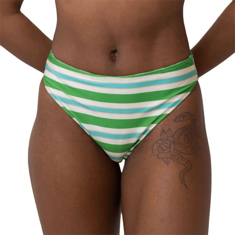 ナニ スイムウェア レディース 水着 ボトムスのみ Nani Swimwear Reversible High Leg Bikini Bottom Womens Verde