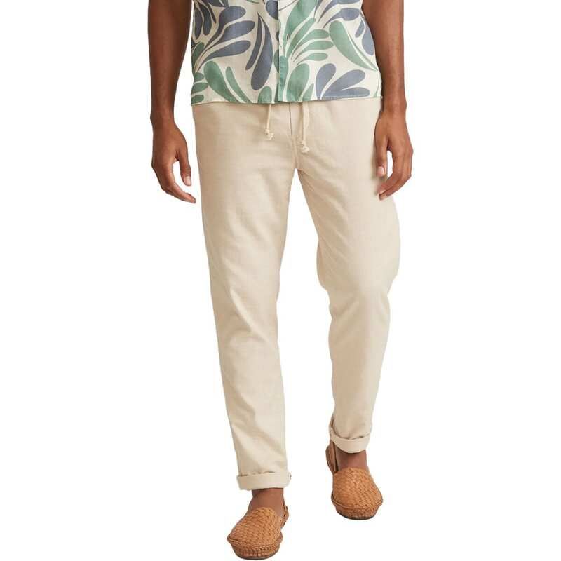 マリーン レイヤー レディース ボトムス カジュアルパンツ Marine Layer Saturday Stretch Beach Pant Mens Fog