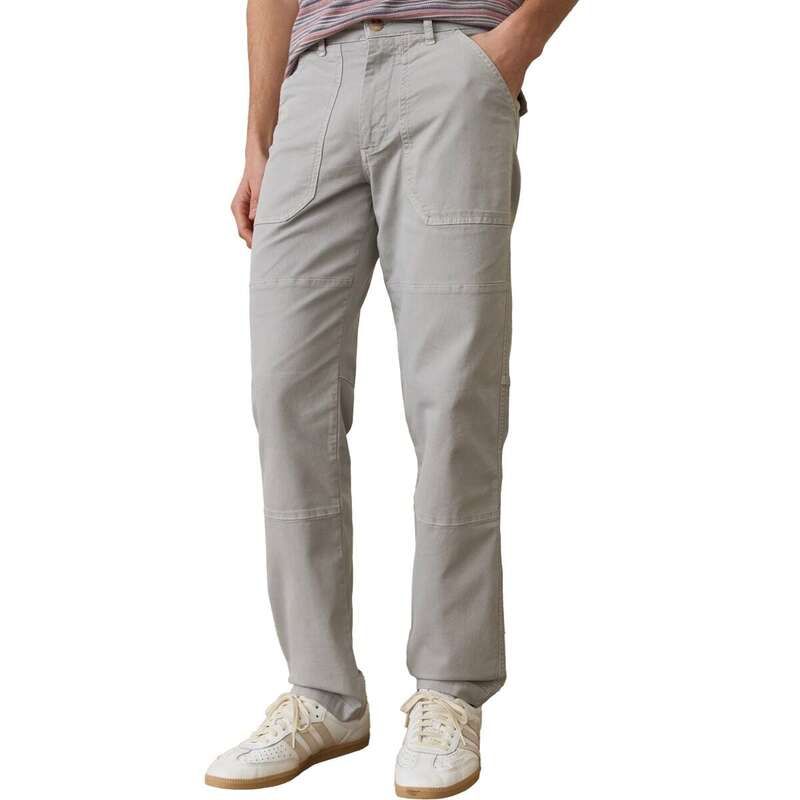 マリーン レイヤー メンズ ボトムス カジュアルパンツ Marine Layer Relaxed Canvas Utility Pant Mens Light Grey グレー