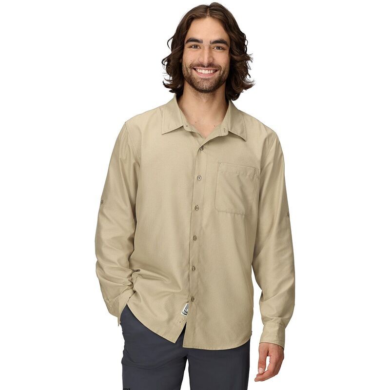 マーモット メンズ トップス シャツ 長袖 Marmot AirExchange LongSleeve Shirt Mens Chinchilla