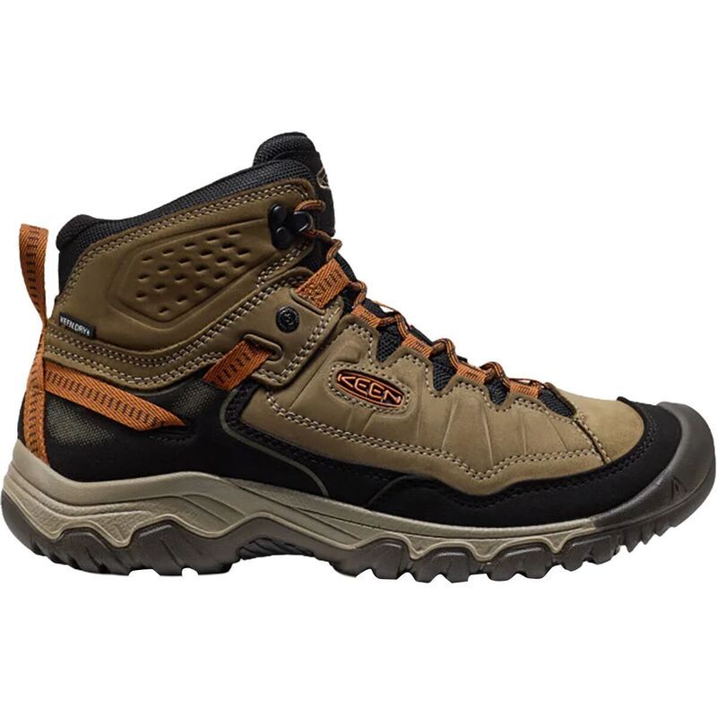 キーン メンズ シューズ ブーツ・レインブーツ KEEN Targhee IV Mid WP Hiking Boot Mens Sea TurtleRoasted Pecan