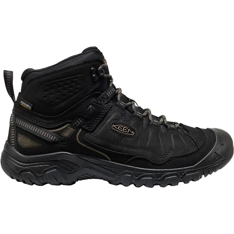 キーン メンズ シューズ ブーツ・レインブーツ KEEN Targhee IV Mid WP Hiking Boot Mens Triple Black ブラック
