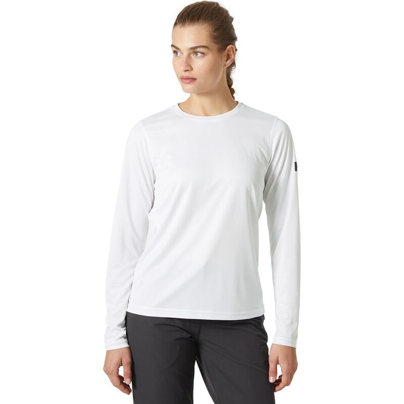 ヘリーハンセン レディース トップス Tシャツ Helly Hansen Tech 20 Crew Shirt Womens White ホワイト