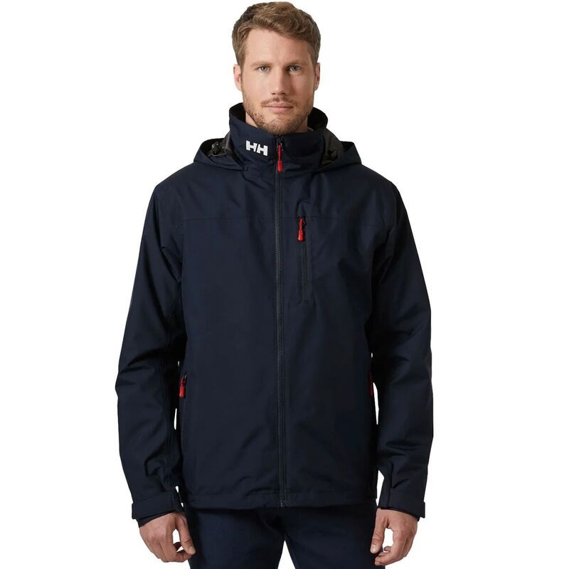 ヘリーハンセン メンズ アウター ジャケット・ブルゾン ジャケット Helly Hansen Crew Hooded Midlayer Jacket 2 Mens Navy ネイビー