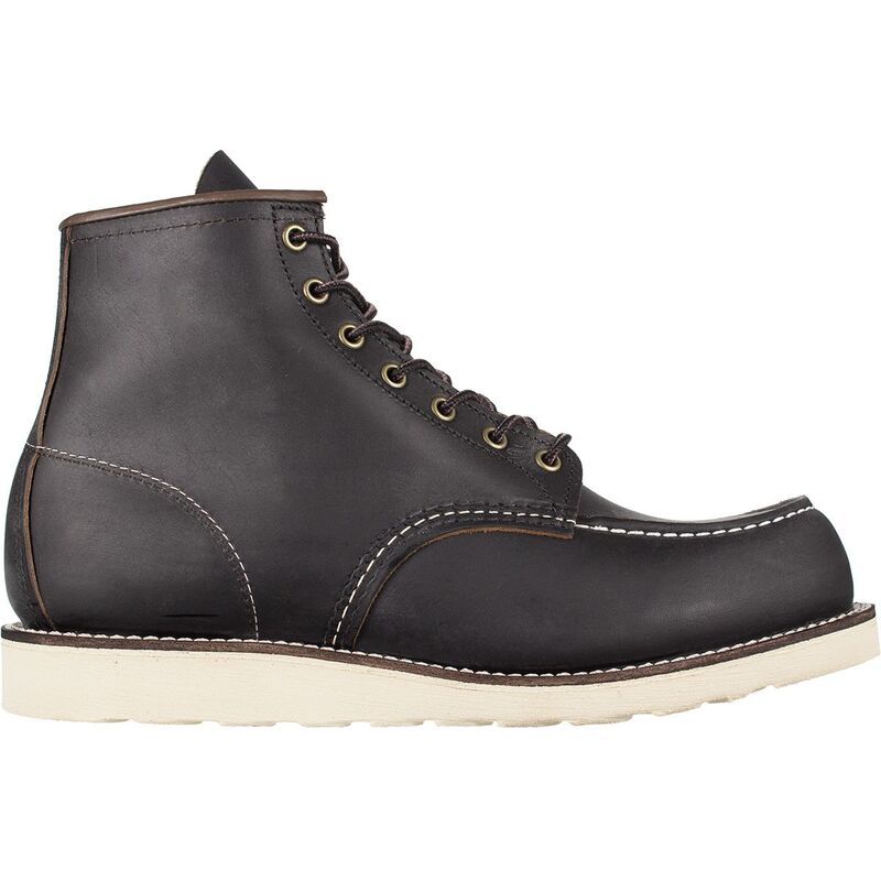 レッドウイング メンズ シューズ ブーツ・レインブーツ Red Wing Heritage Classic 6in Moc Boot Mens Black Prairie Leather ブラック