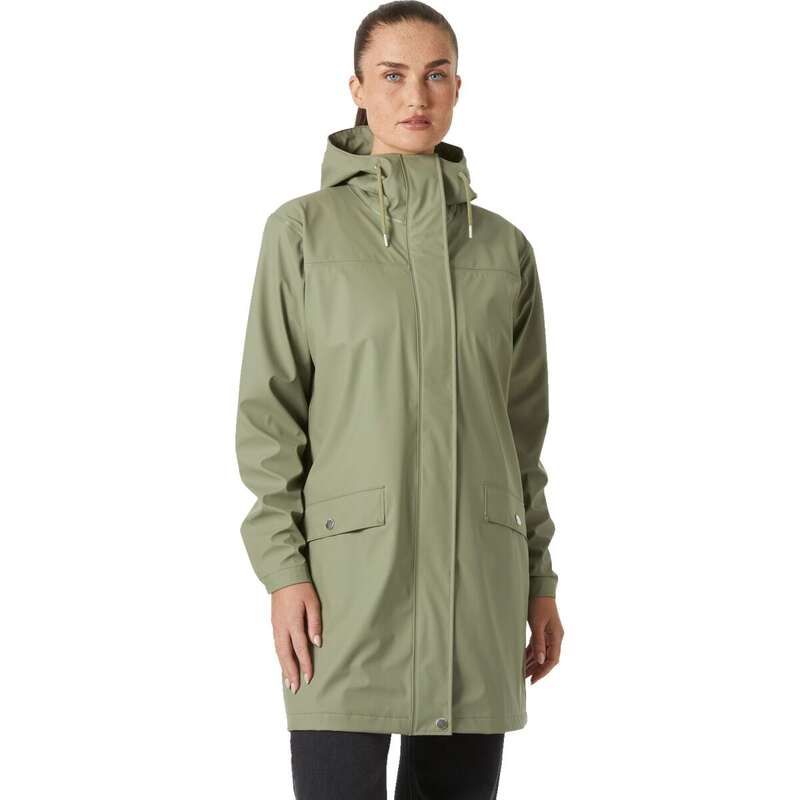 ヘリーハンセン レディース アウター ジャケット・ブルゾン コート Helly Hansen Moss Rain Coat Womens Lav Green グリーン