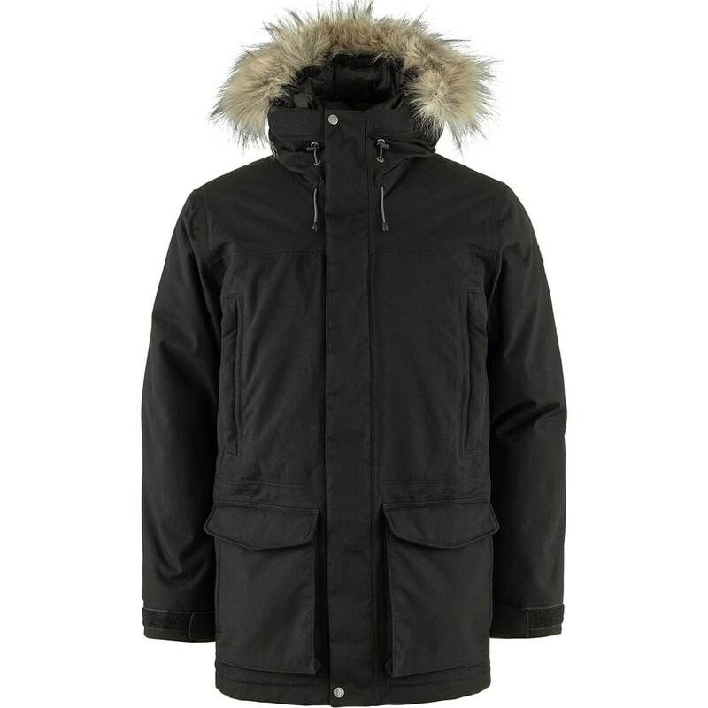 フェールラーベン メンズ アウター ジャケット・ブルゾン パーカー Fjallraven Nuuk Lite Parka Mens Black ブラック