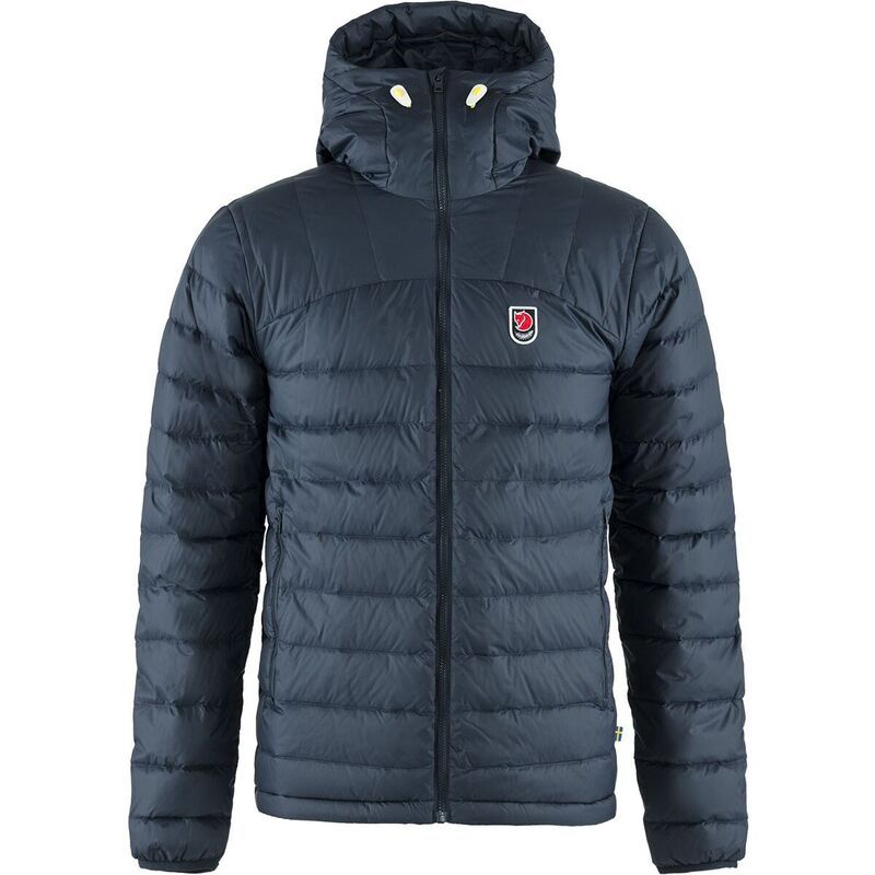 フェールラーベン メンズ アウター ジャケット・ブルゾン フーデッドジャケット ダウン ジャケット Fjallraven Expedition Pack Down Hooded Jacket Mens Navy ネイビー