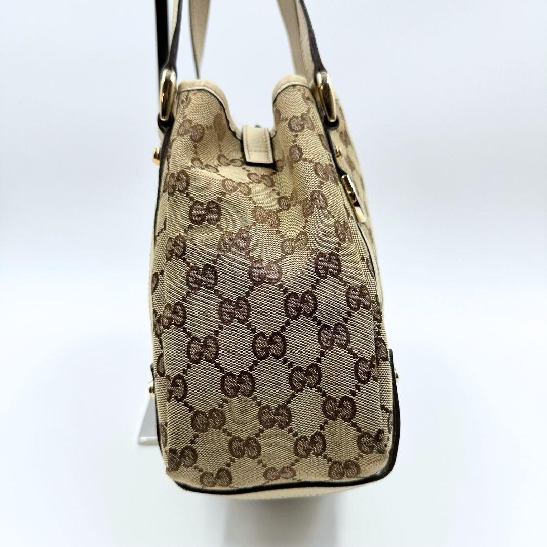 美品】Gucci アビー GGキャンバス トートバッグ - メルカリ