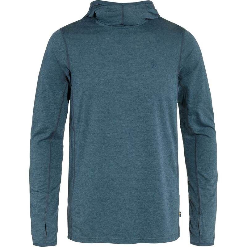 フェールラーベン メンズ トップス シャツ パーカー Fjallraven Abisko Sun Hoodie Mens Indigo Blue インディゴ