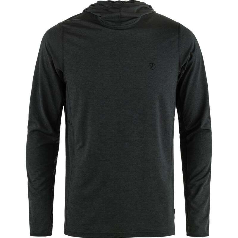 フェールラーベン メンズ トップス シャツ パーカー Fjallraven Abisko Sun Hoodie Mens Black ブラック