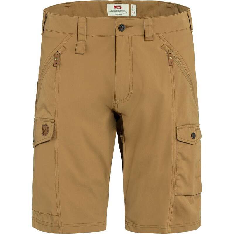 フェールラーベン メンズ ボトムス カジュアルパンツ Fjallraven Abisko Short Mens Buckwheat Brown ブラウン