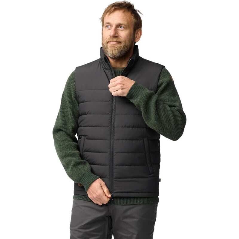 フェールラーベン メンズ トップス ベスト ダウン Fjallraven Greenland Down Liner Vest Mens Black ブラック