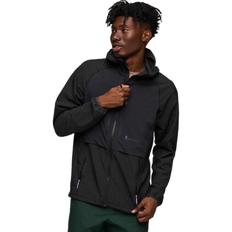 コートパクシー メンズ アウター ジャケット・ブルゾン フーデッドジャケット ジャケット Cotopaxi Yermo Hooded Jacket Mens Cotopaxi Black ブラック