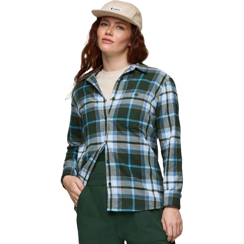 コートパクシー レディース トップス Tシャツ 長袖 Cotopaxi Quedo Flannel LongSleeve Shirt Womens Cargo Plaid チェック
