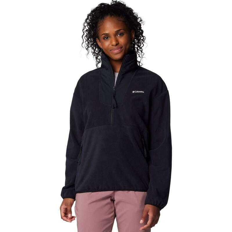 コロンビア レディース アウター ジャケット・ブルゾン フリース Columbia Sequoia Grove 12Zip Fleece Pullover Womens Black ブラック