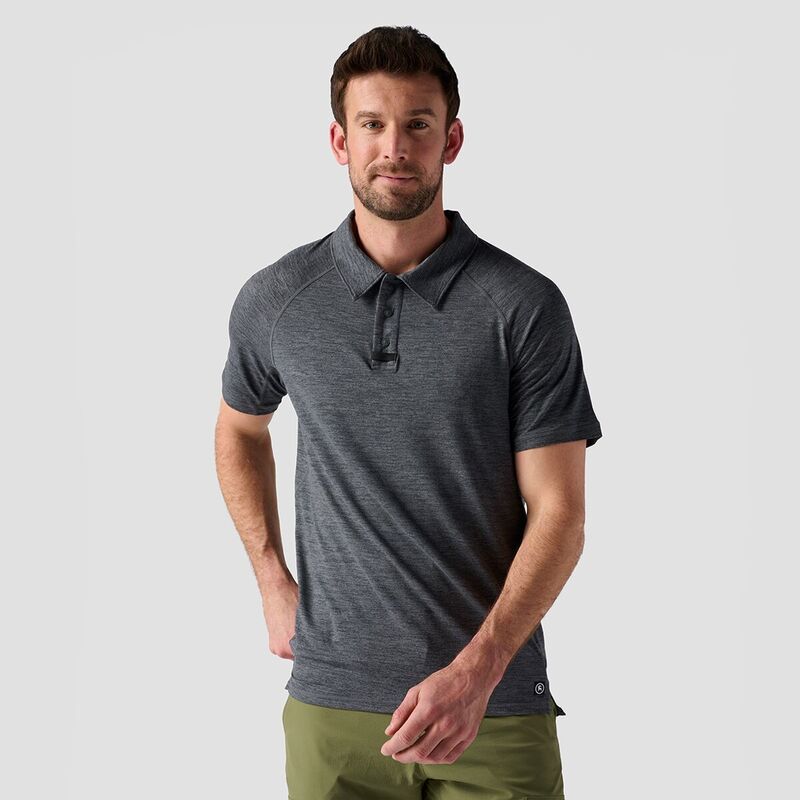 バックカントリー メンズ トップス ポロシャツ Backcountry Destination Polo Mens Turbulence