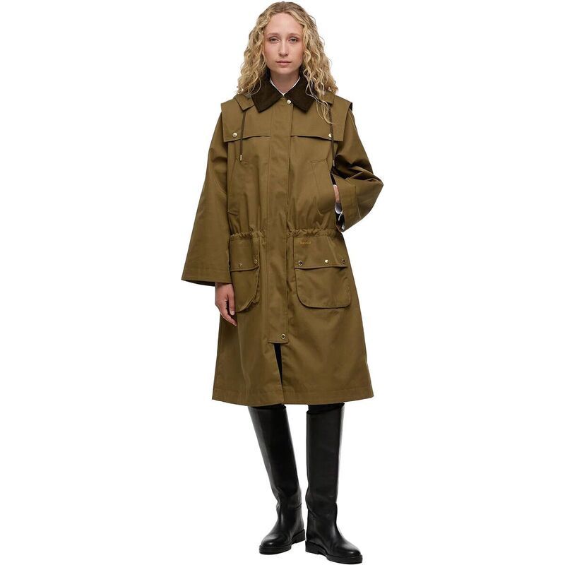 バブアー レディース アウター ジャケット・ブルゾン Barbour Bilsdale Showerproof Jacket Womens Golden OliveAncientartan オリーブ