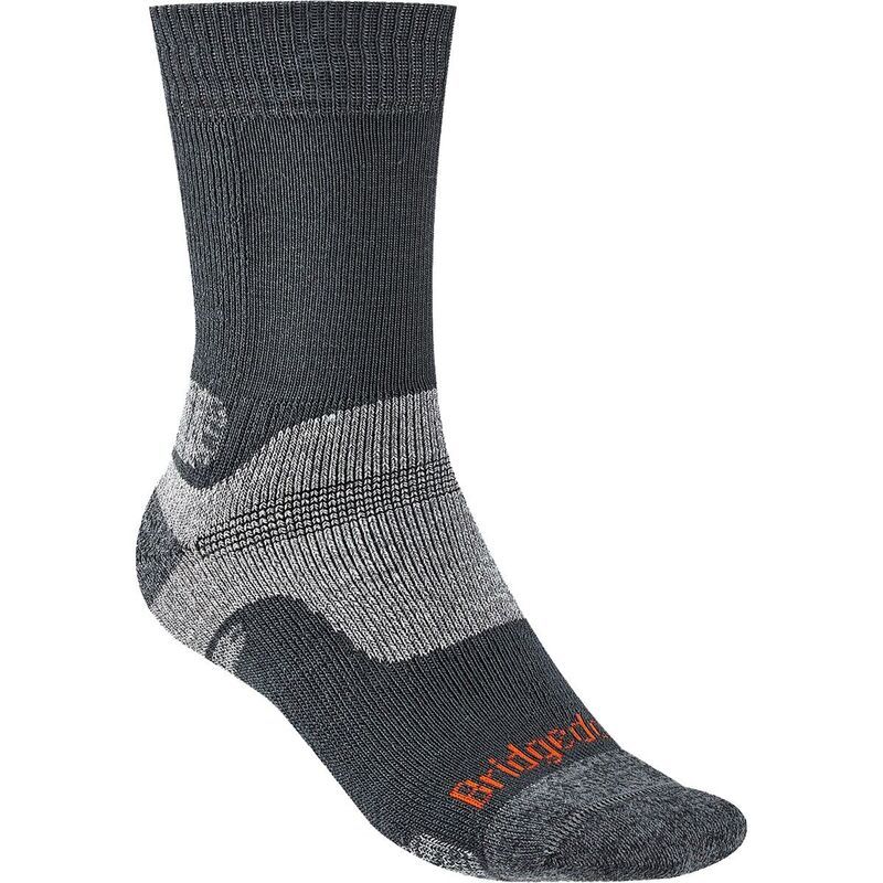 ブリッジデール メンズ アンダーウェア 靴下 ブーツ Bridgedale Hike Midweight Merino Endurance Boot Sock Mens Gunmetal ガンメタル