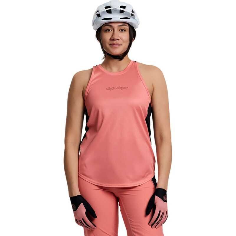 トロイリーデザイン レディース トップス タンクトップ Troy Lee Designs Luxe Tank Womens Terra Cotta