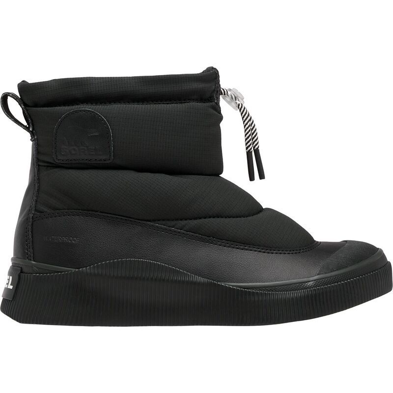 ソレル レディース シューズ ブーツ・レインブーツ SOREL Out N About IV WP Puffy Boot Womens BlackChalk チョーク