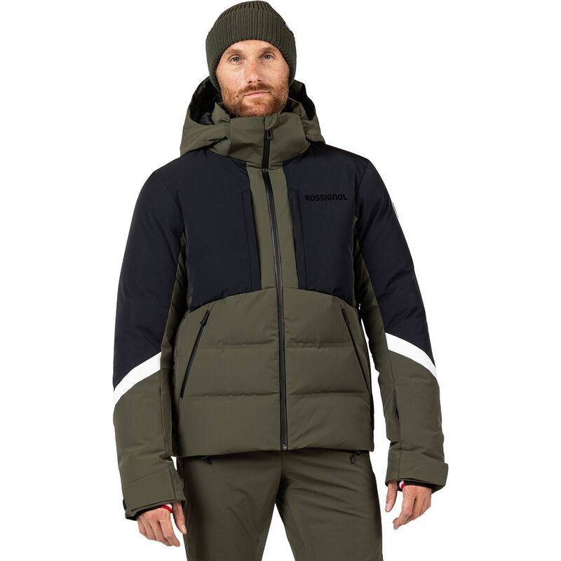 ロシニョール メンズ アウター ジャケット・ブルゾン ダウン Rossignol Ciastel Down Mix Jacket Mens Olive Shadow オリーブ