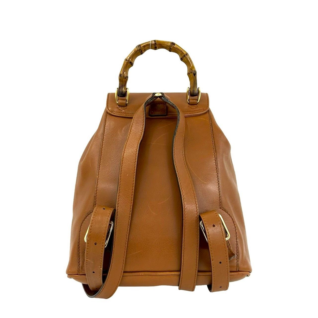 極 美品 袋付き GUCCI グッチ オールドグッチ ヴィンテージ バンブー