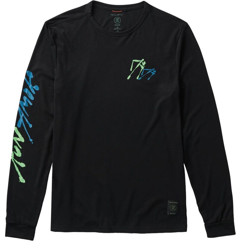 ローアク メンズ トップス シャツ 長袖 Roark Mathis LongSleeve Shirt Mens Black Fjord ブラック