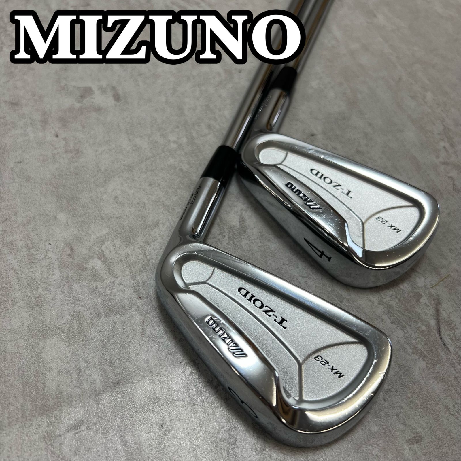 MIZUNO ミズノ T-ZOID MX23 メンズゴルフ ロングアイアン 2本セット 3I
