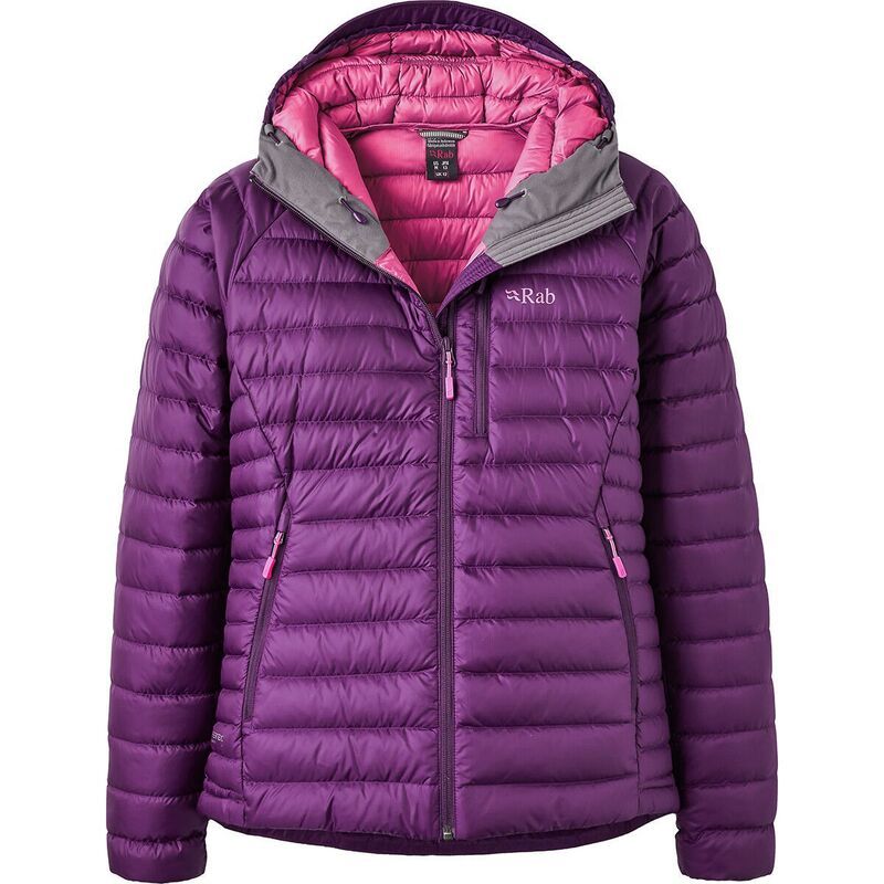 ラブ レディース アウター ジャケット・ブルゾン ダウン ジャケット Rab Microlight Alpine Down Jacket Womens Mulberry