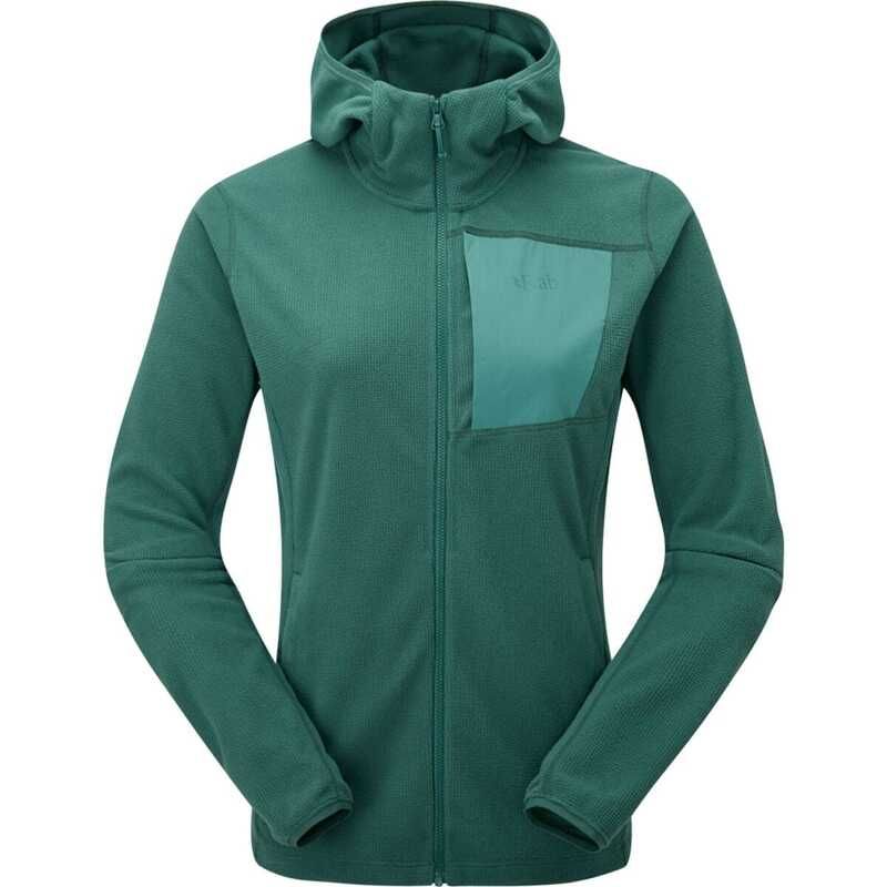 ラブ レディース アウター パーカー・スウェット パーカー Rab Tecton Hoodie Womens Green Slate スレート