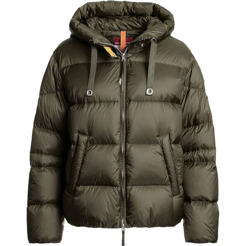 パラジャンパーズ レディース アウター ジャケット・ブルゾン ダウン Parajumpers Tilly Hoodedown Jacket Womens Olive Grey グレー