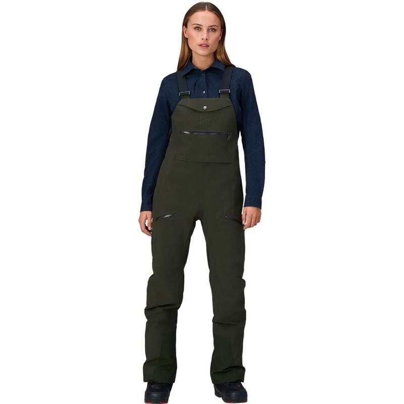 ノローナ レディース ボトムス カジュアルパンツ Norrona Tamok GoreTex Performance Shell Bib Pant Womens Rosin