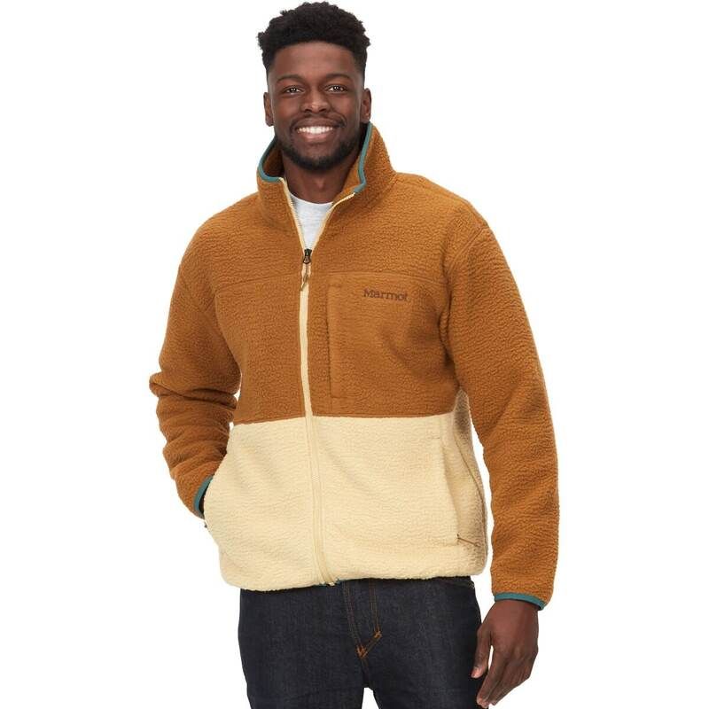 マーモット メンズ アウター ジャケット・ブルゾン フリース ジャケット Marmot Aros Fleece Jacket Mens HazelLight Oak