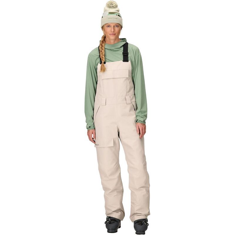 マーモット レディース ボトムス カジュアルパンツ Marmot Glades Insulated Bib Pant Womens Birch Bark
